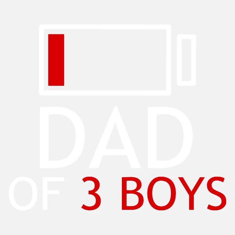 papa de 3 garçons