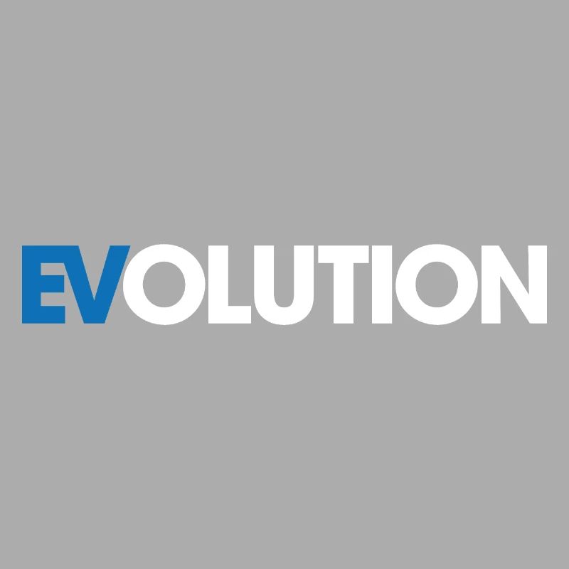 Elektrisch - E Auto - Evolution - Spruch