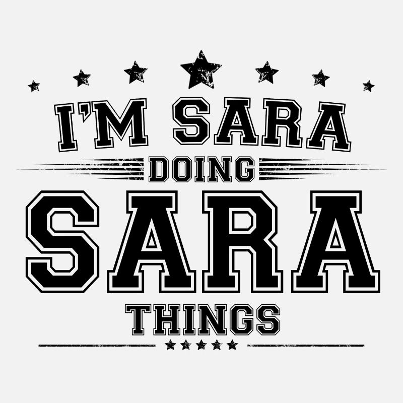Ich bin Sara, die Sara-Dinge tut