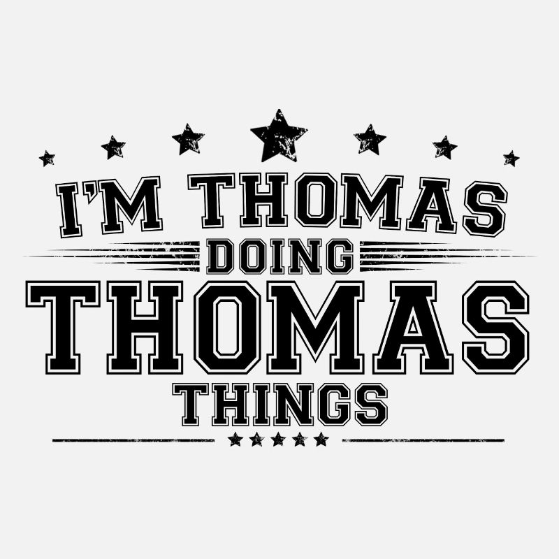 Je suis Thomas en train de faire des choses Thomas