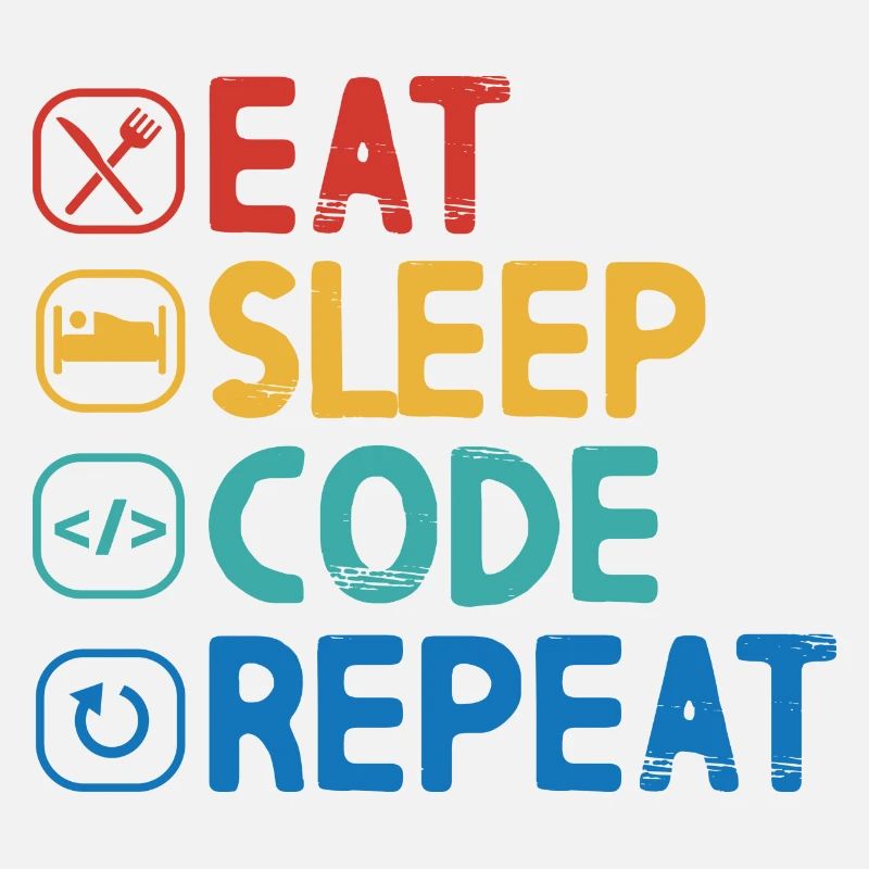 Répéter le code Eat Sleep
