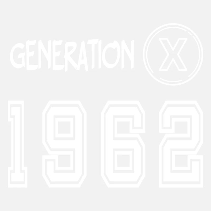 Génération x 1962