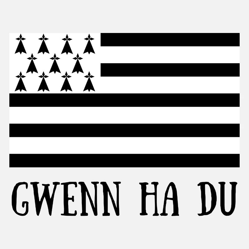 BREIZH DRAPEAU BRETAGNE GWENN HA DU