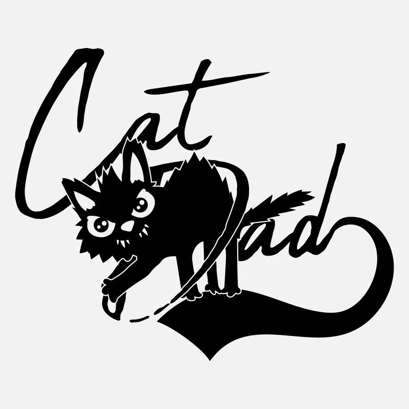 Chat Papa Katzenfreund Design