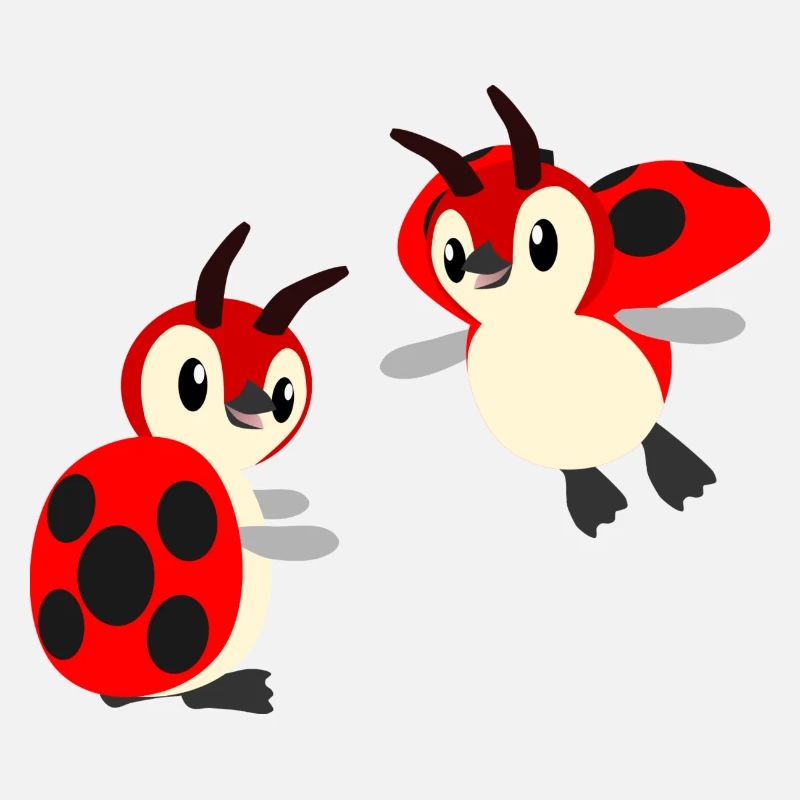 Marienkäferpinguine