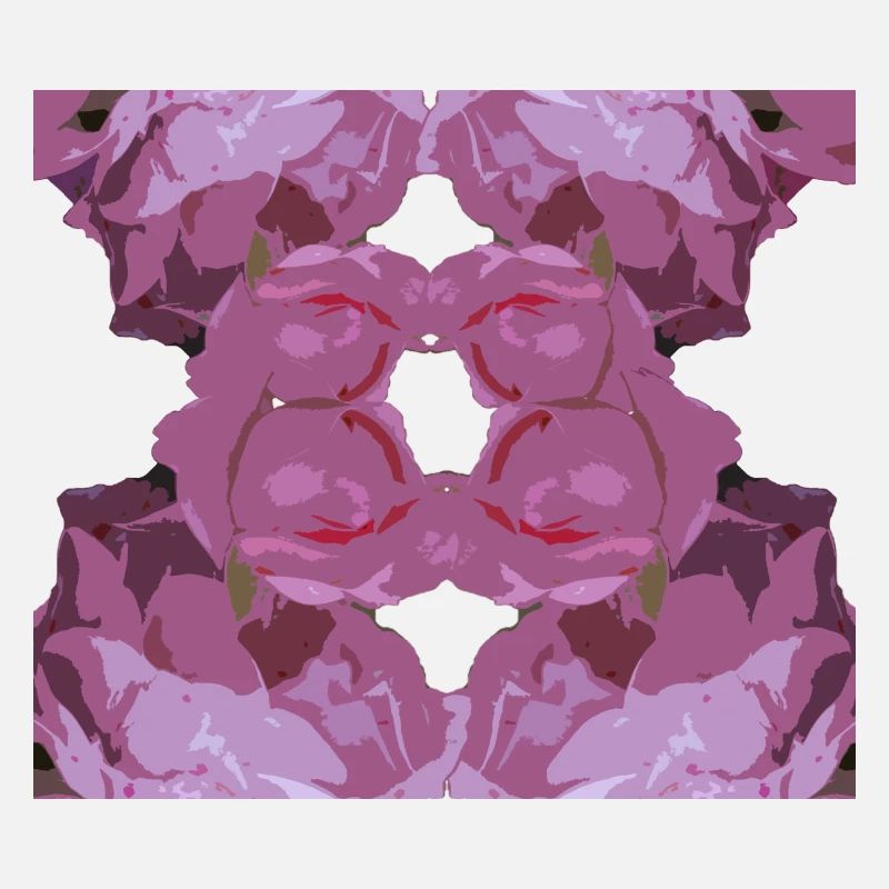 Pink Rose Square