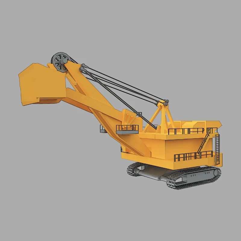 Riesiger Bagger