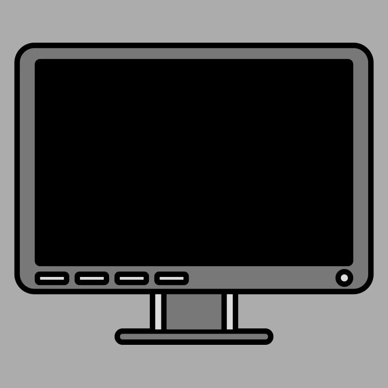 Icône Logo Écran d’ordinateur