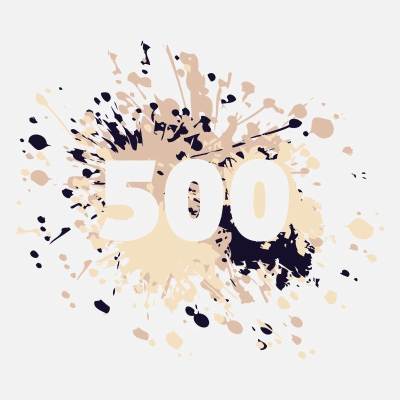 Status Mood 500 Erreur interne du serveur Color Splash