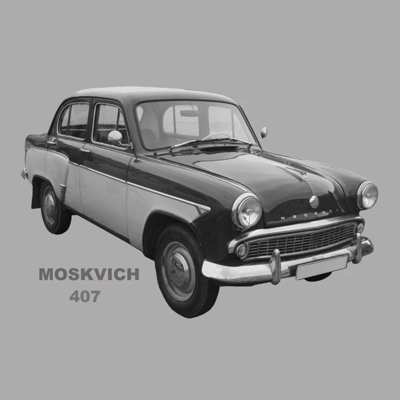 Moskvich 407 URSS Russie Oldtimer Ostalgie