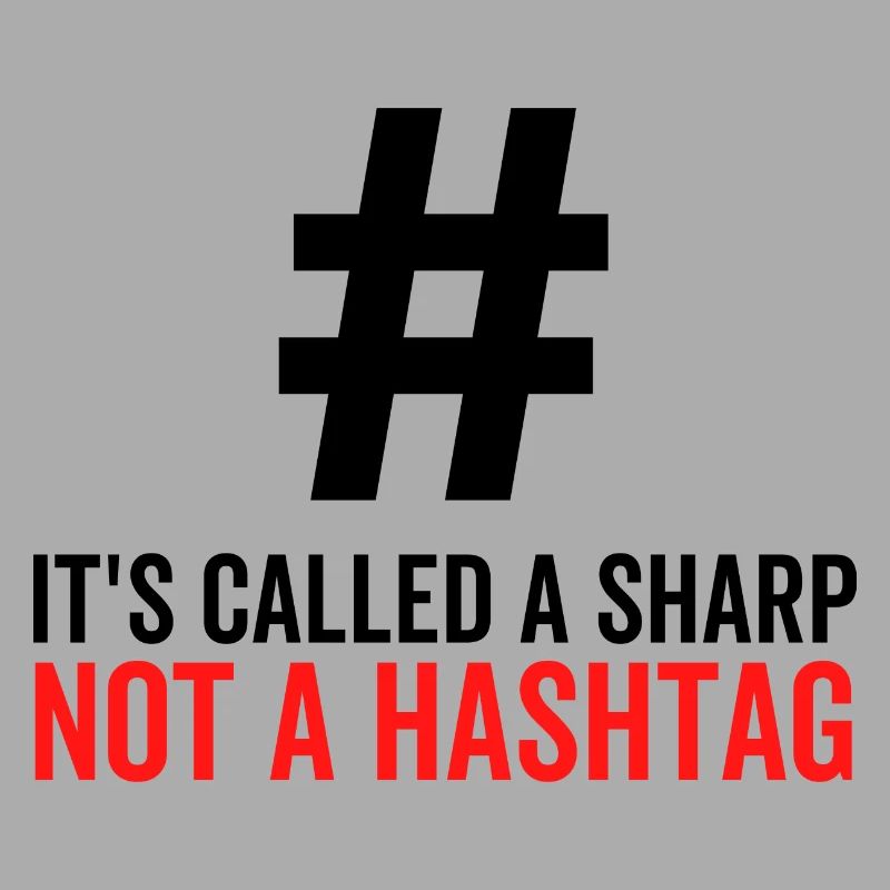 C’est ce qu’on appelle un sharp pas un hashtag