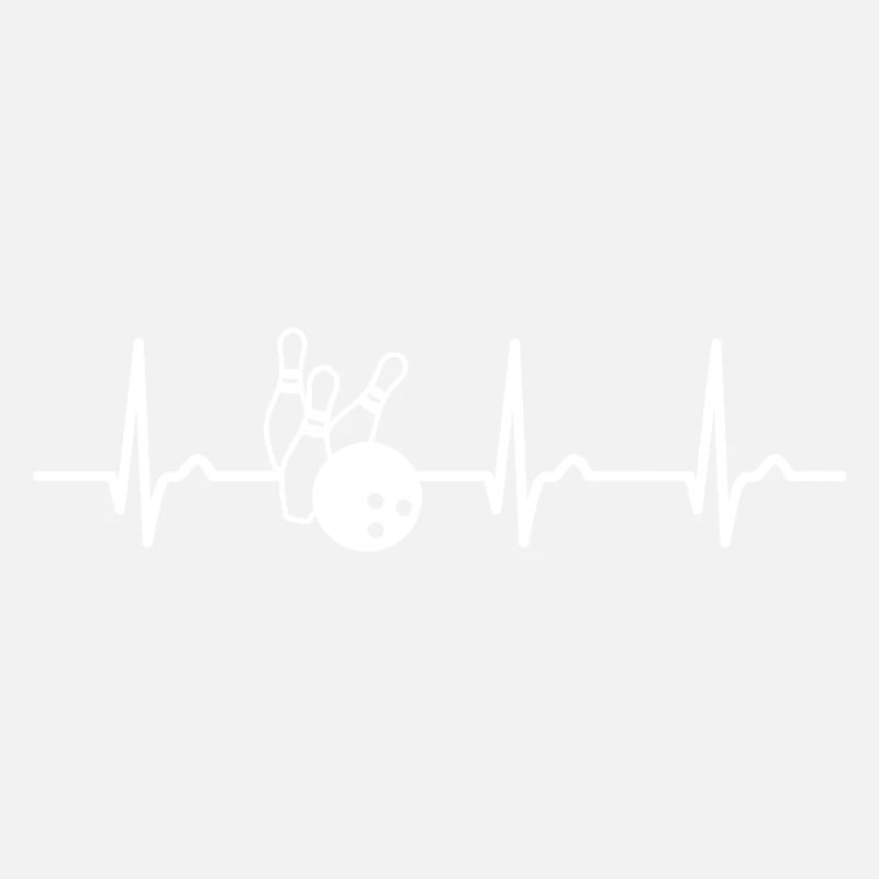 Courbe ECG - Courbe cardiaque - Pouls - Bowling