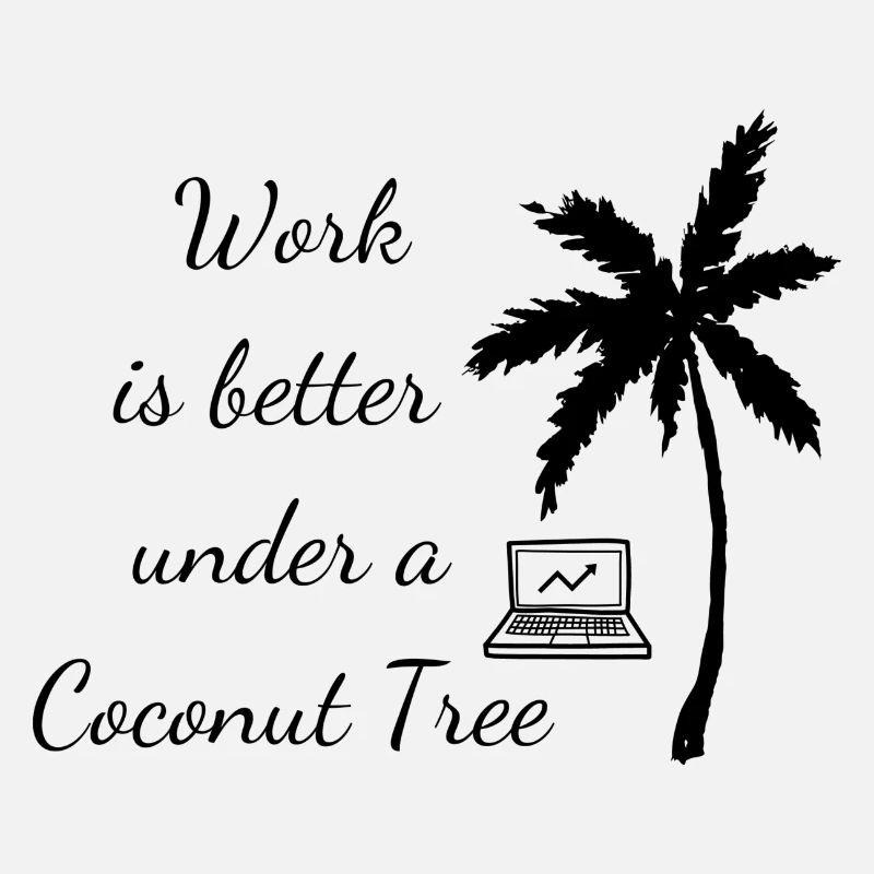 Travailler sous le cocotier