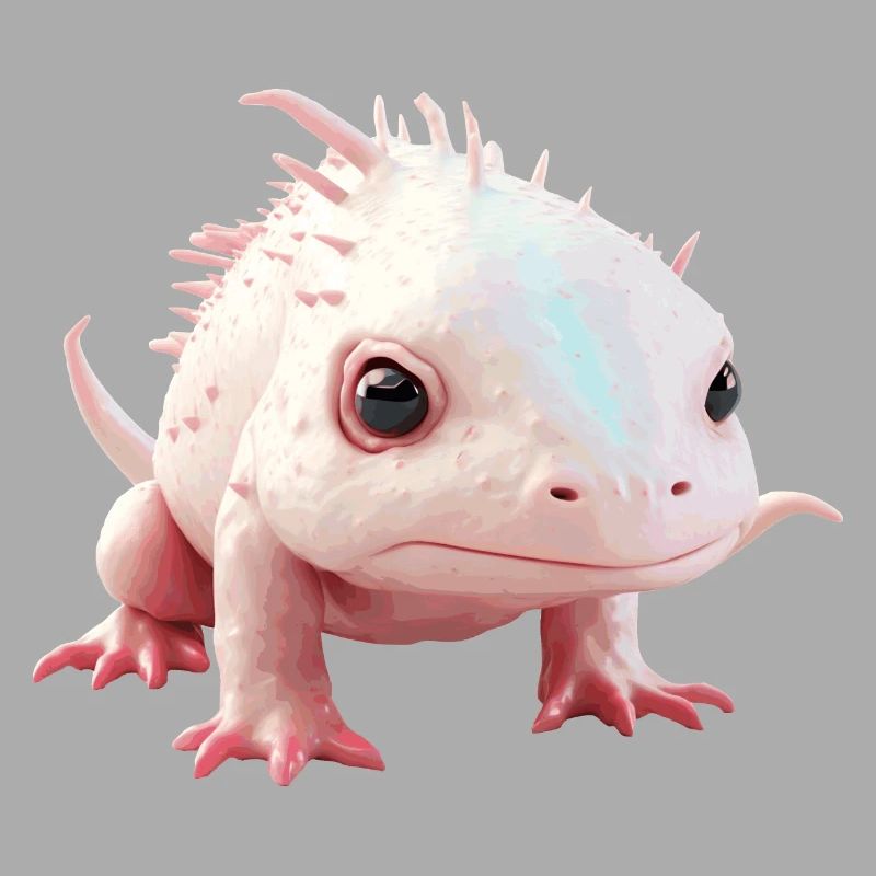 Ein Axolotl ist eigentlich ein Urzeittier
