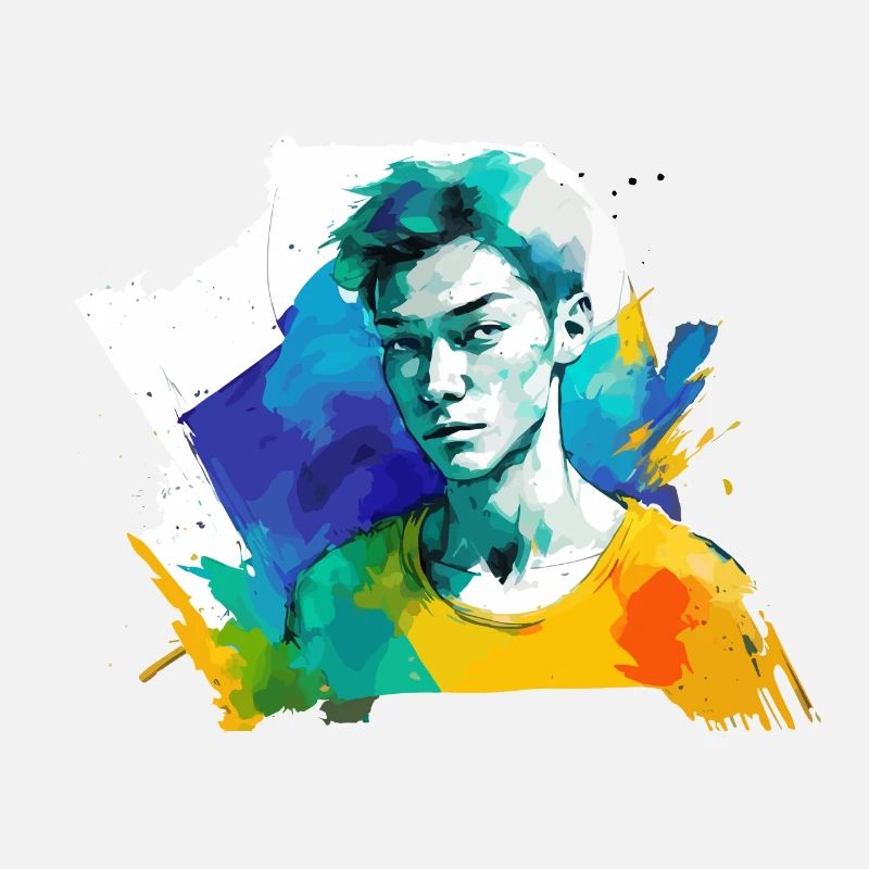 Aquarelles d’un garçon