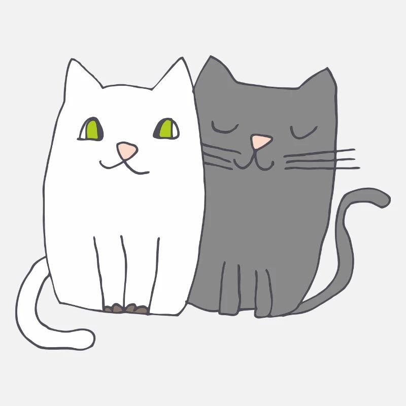 Chats Noir & Blanc