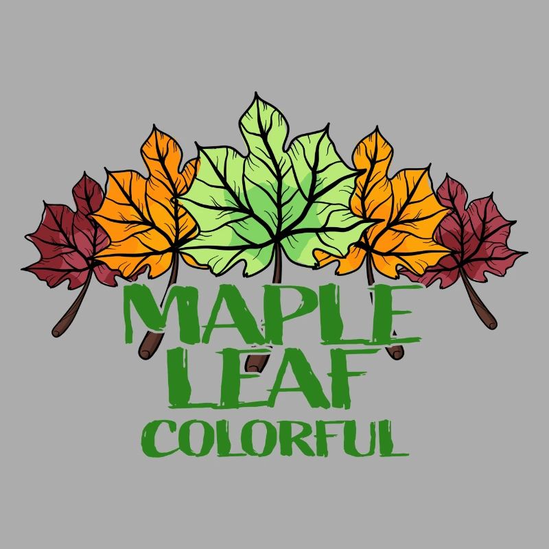 Maple Leaf coloré