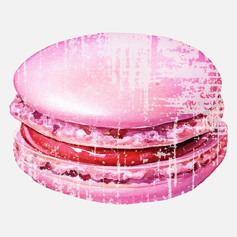 Macaron rose