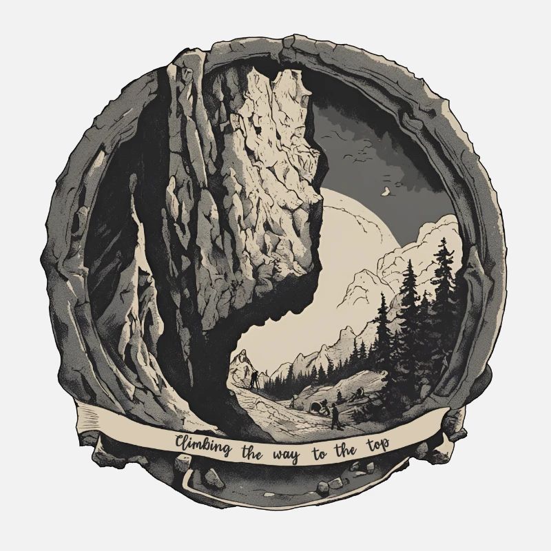 Climbing / Rock Face / Mountain / Mountain / Outdoor / Courage