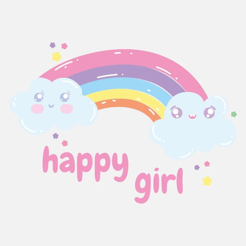 Fille heureuse