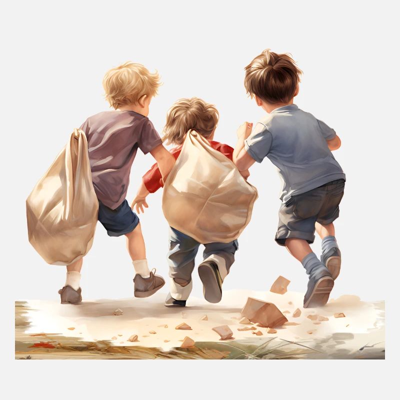 Experiencing a happy childhood