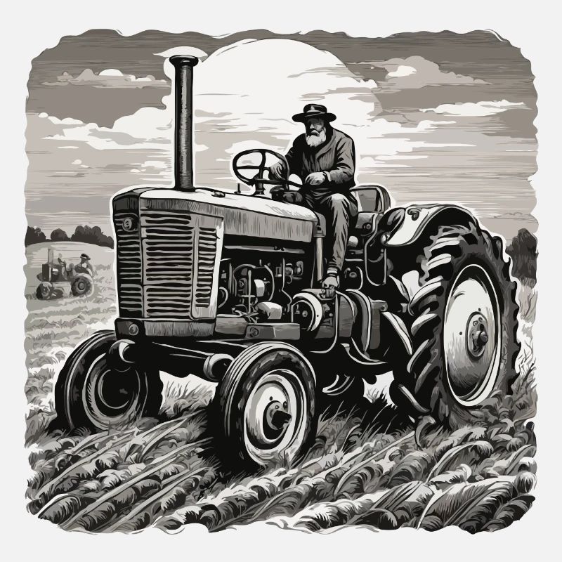 Tractor / Agriculture / Farmer / Field Work