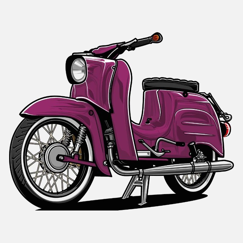 Schwalbe (violett) // Illustration