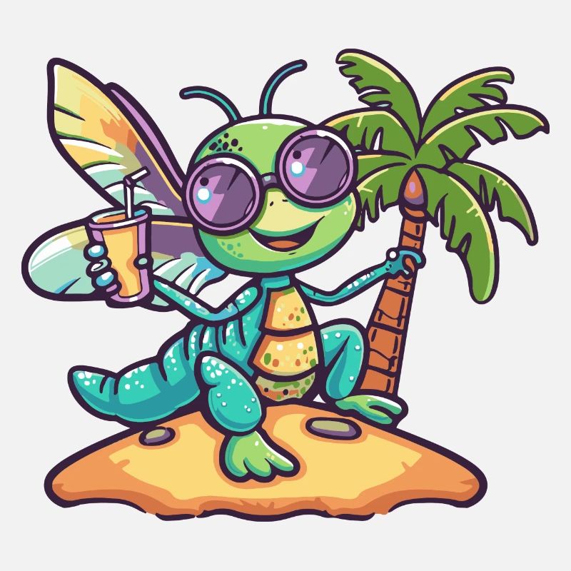 Libellule vacances d’été