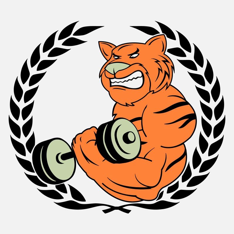 Tiger Muscle Bodybuilder