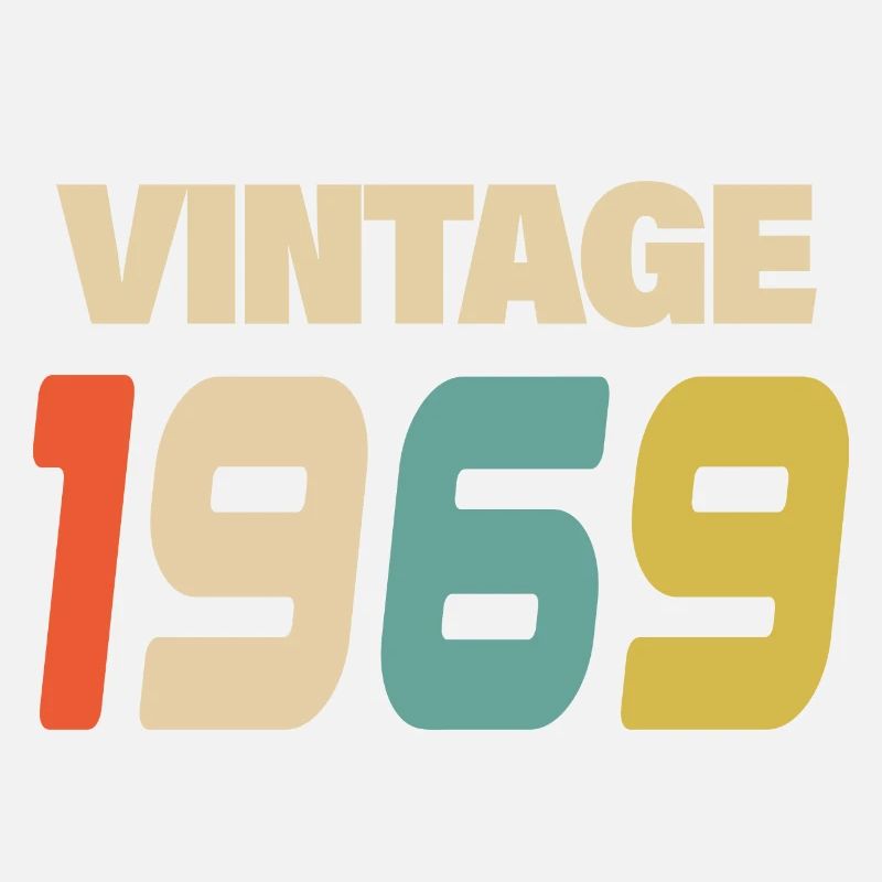 1969 Vintage Retro Classique 1969