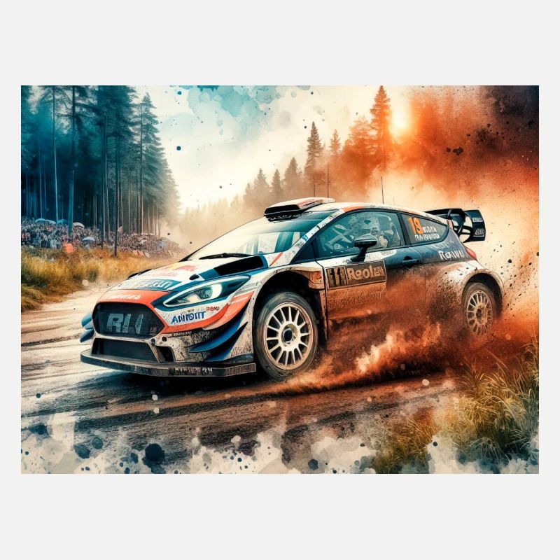 Voiture de rallye