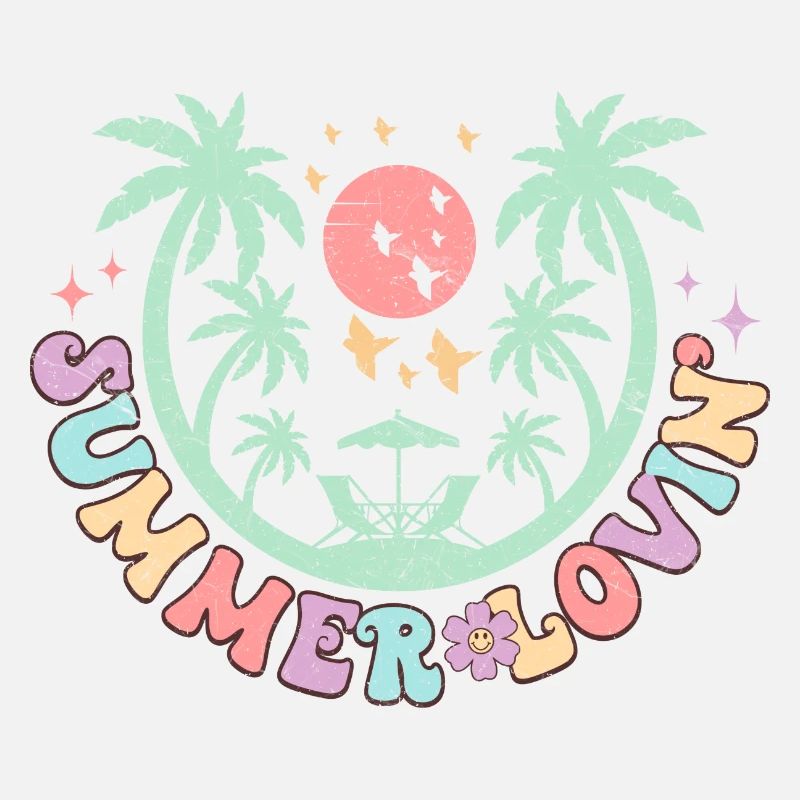 Summer Lovin' - Design rétro