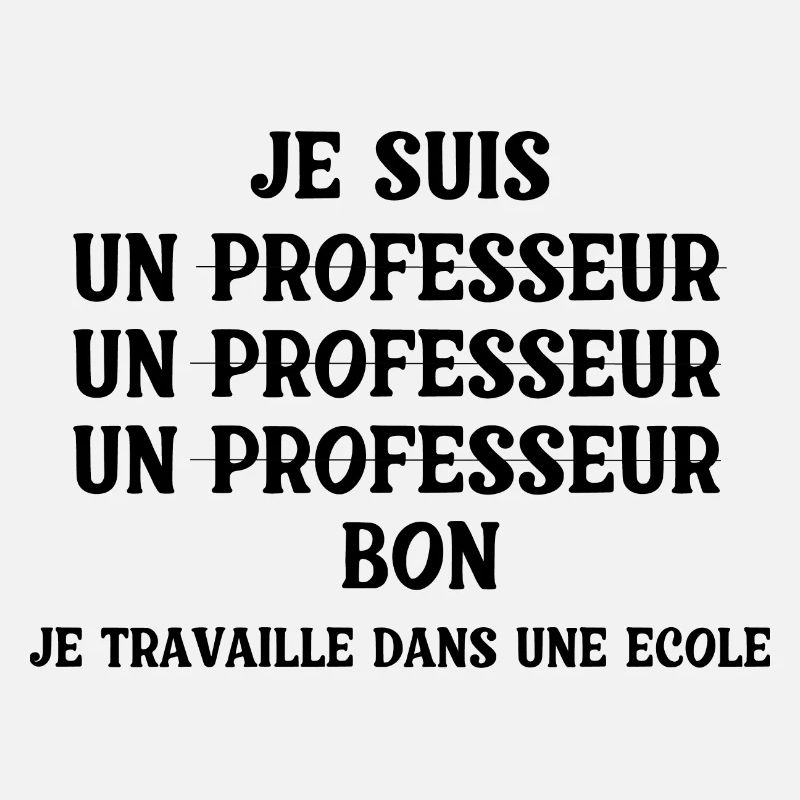 Je suis un professeur cadeau d'école!