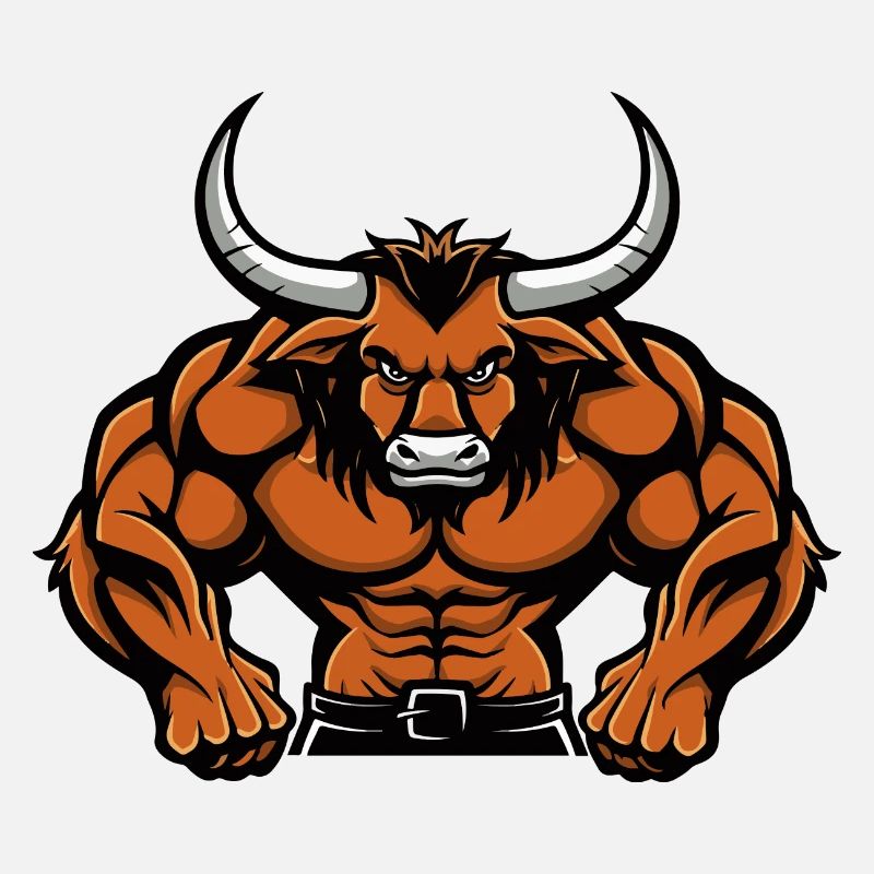 Bande dessinée Muscles Taureau
