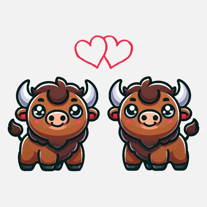 Bison Comic Love