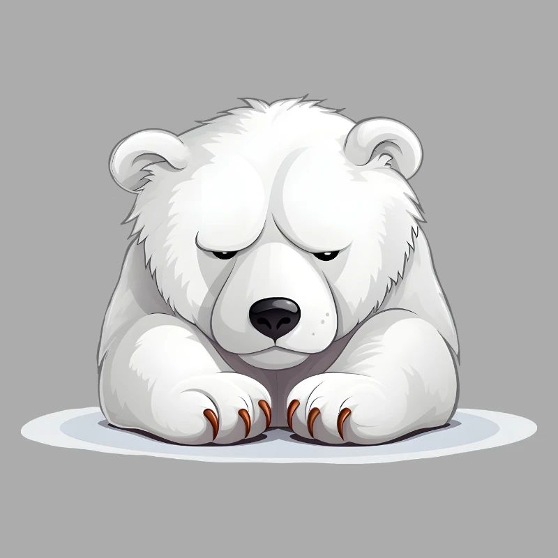 Grumpy Eisbär