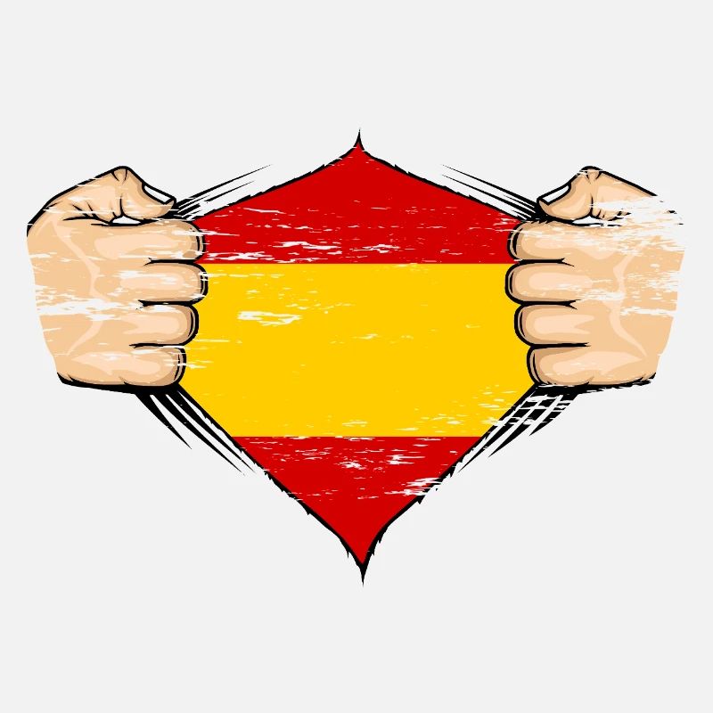Drapeau espagnol utilisé
