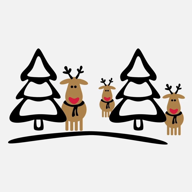 Weihnachten Rentiere Crew