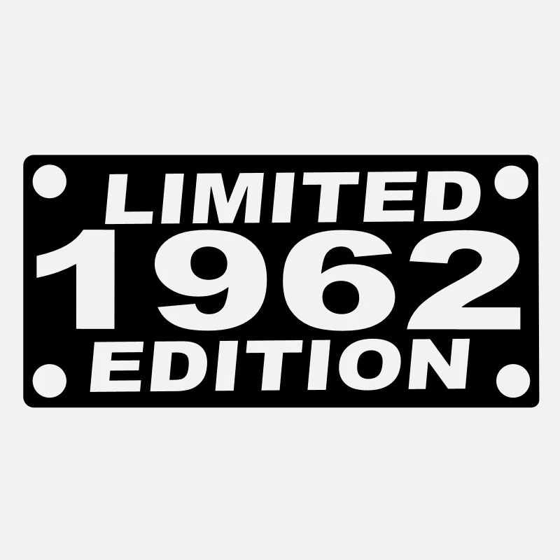 année 1962 limited edition