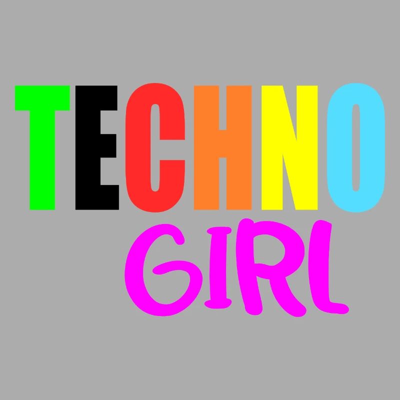Techno-Mädchen