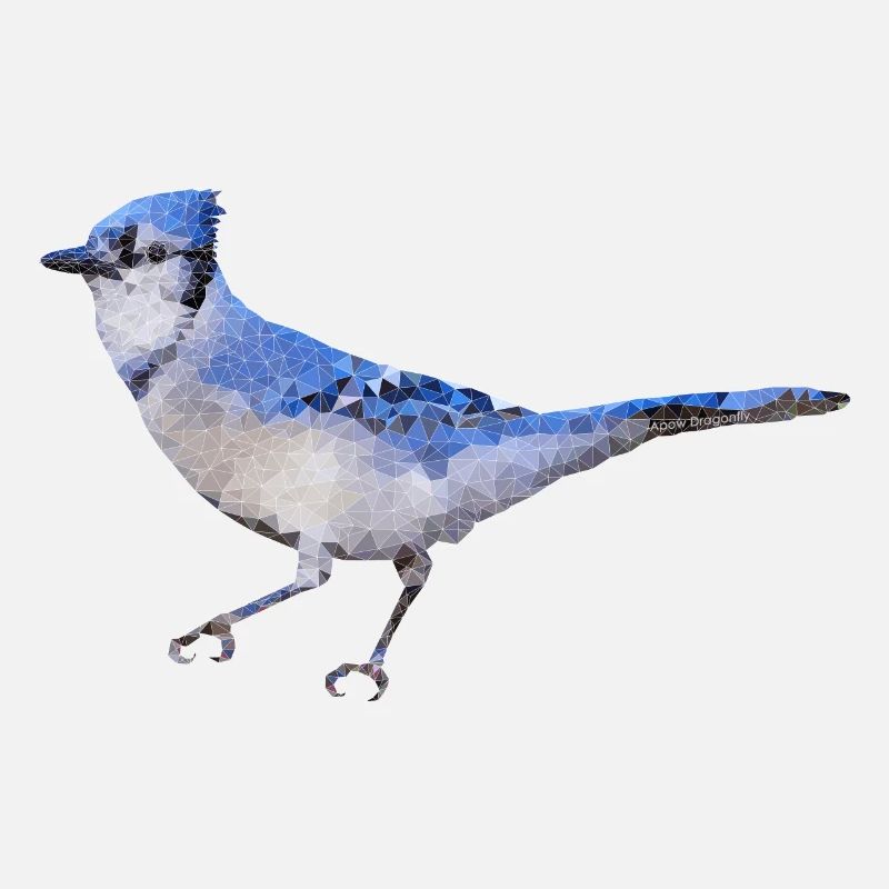 Oiseau ~ le Geai Bleu