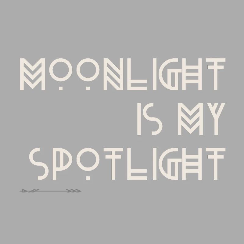 Moonlight is my Spotlight - Boho Design