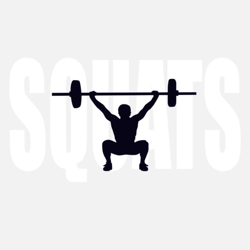 logo de squats gym