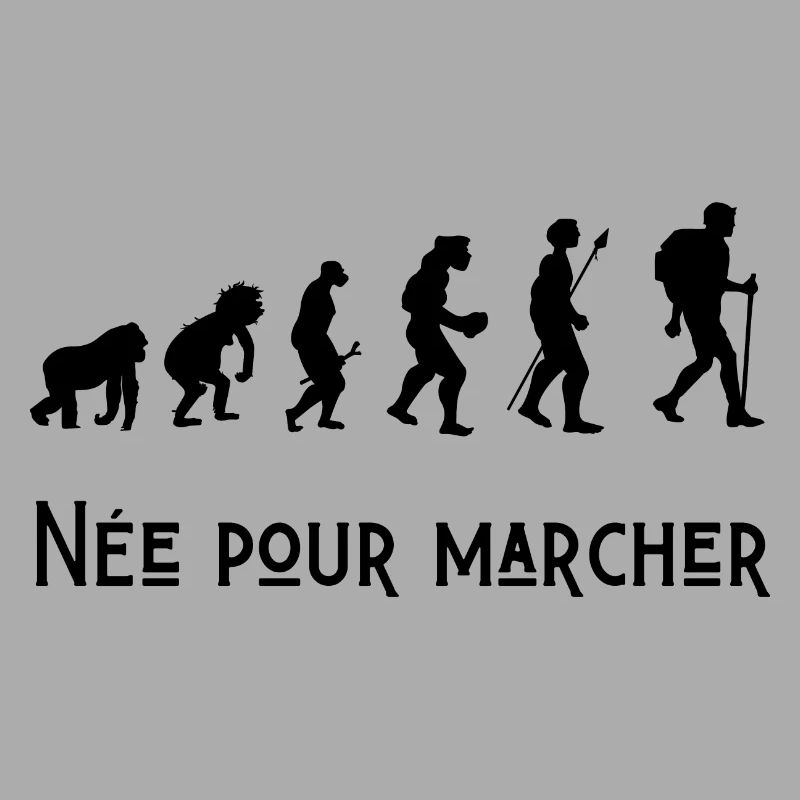 né pour marcher évolution