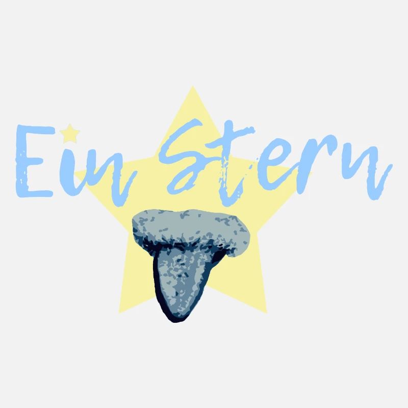Ein Stern in blau