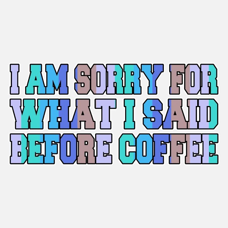 morning bday statement cool idée cadeau boire du café