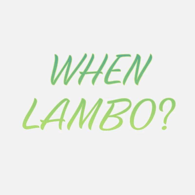 WENN LAMBO GRÜN