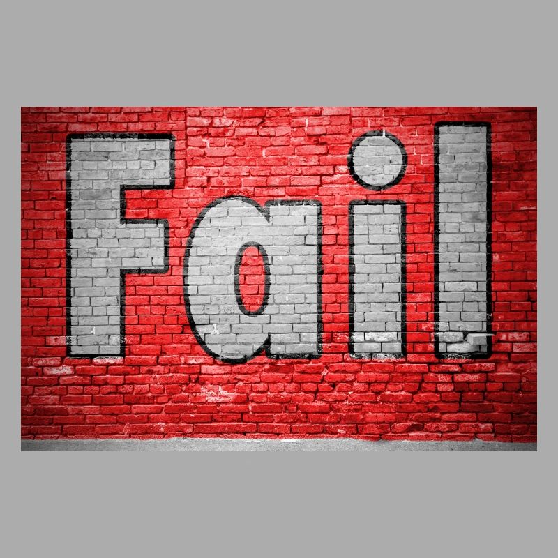 Fail Brick Wall Graffiti