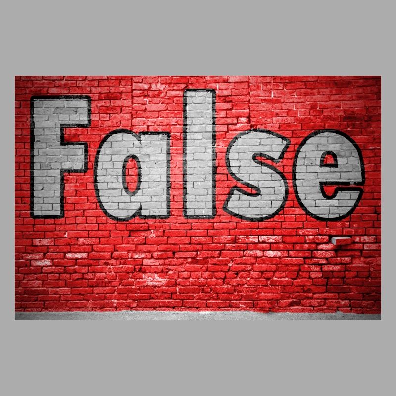 False Ziegelsteinmauer Graffiti