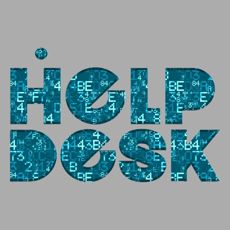 Helpdesk IT-Support-Geek Computer-Computer-Geek